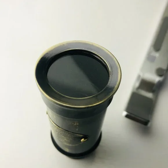 Urgent Sale,1915 Victorian marine Brass (Metal) telescope Best For Gifting - Picture 7 of 8